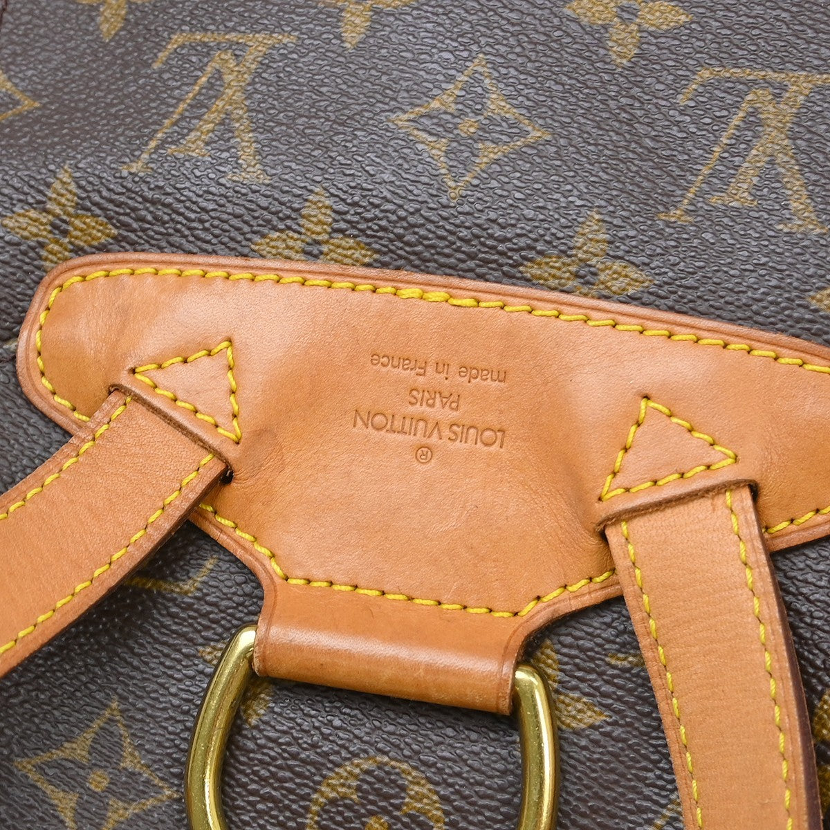 Louis Vuitton Louis Vuitton Vintage Montsouris Backpack Monogram Canvas Brown Canvas Backpack Bag (Pre-Loved)