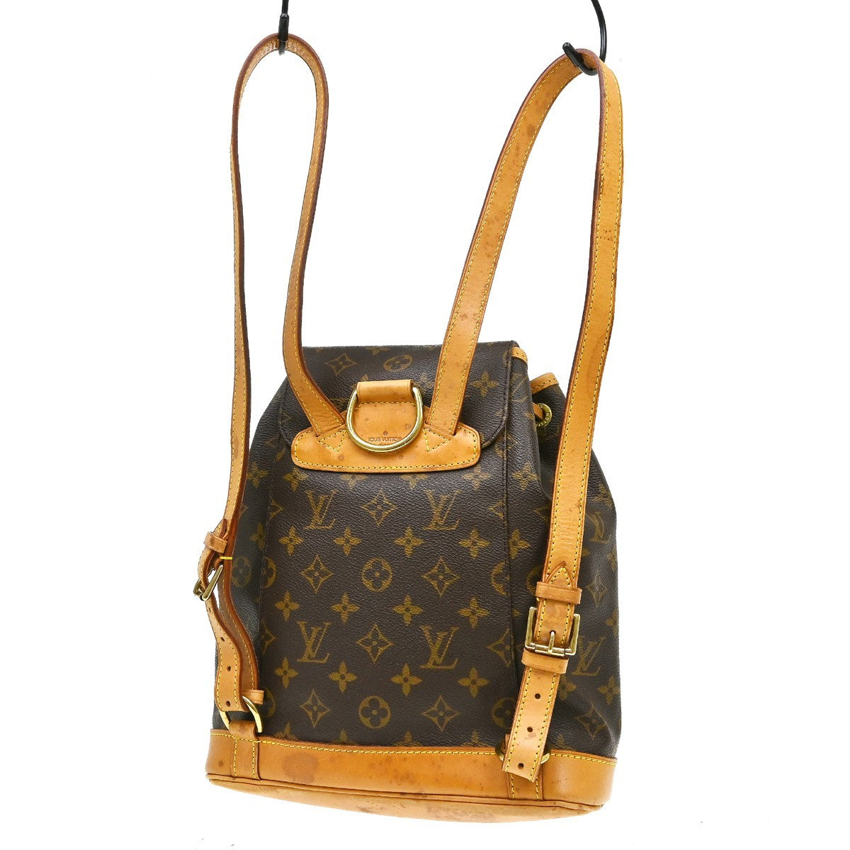 Louis Vuitton Louis Vuitton Vintage Montsouris Backpack Monogram Canvas Brown Canvas Backpack Bag (Pre-Loved)