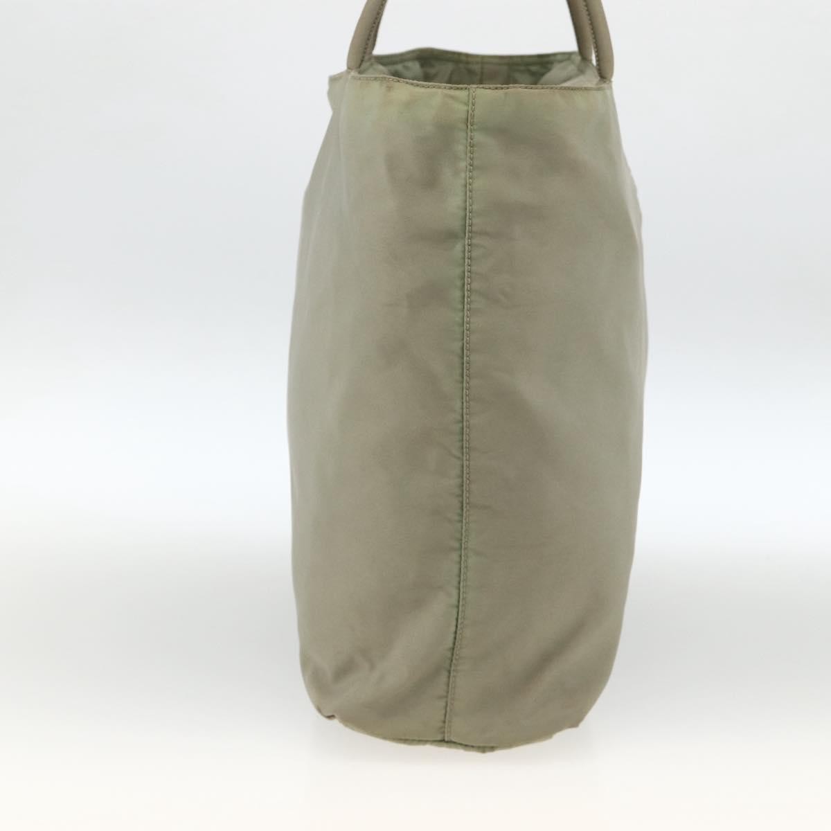 Prada Vintage Tote Tessuto Beige Nylon Tote Bag Bag (Pre-Loved)