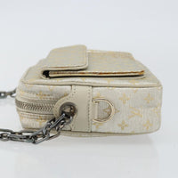 Louis Vuitton Mckenna Shoulder Bag Mini Lin Gold Canvas Bag (Pre-Loved)