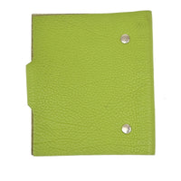 Hermes Hermes Ulysse Agenda Cover Leather Green Leather Wallets Accessory (Authentic Pre-Loved)