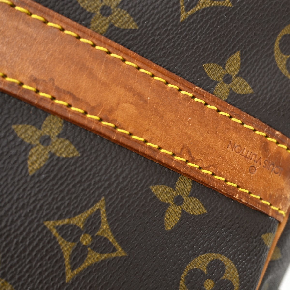Louis Vuitton Louis Vuitton Keepall Bandouliere Bag Monogram Canvas Brown Canvas Travel Bag Bag (Pre-Loved)
