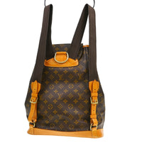Louis Vuitton Vintage Montsouris Backpack Monogram Canvas Brown Canvas Backpack Bag (Authentic Pre-Loved)