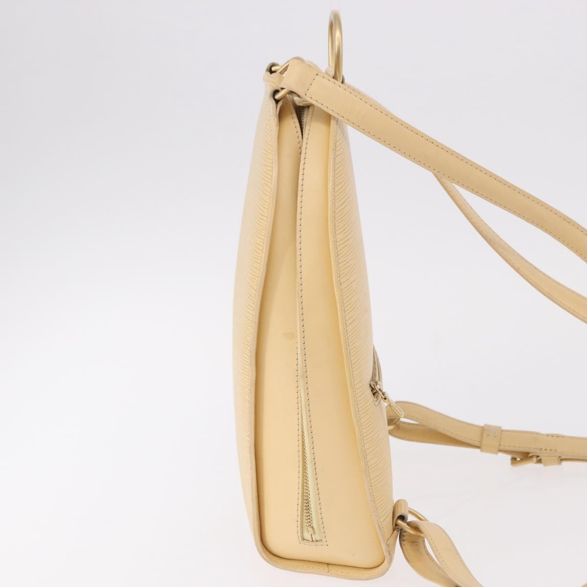 Louis Vuitton Mabillon Backpack Epi Leather Beige Leather Backpack Bag (Authentic Pre-Loved)