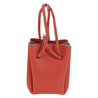 Hermes Vespa Pouch Leather Red Leather Clutche & Pouche Bag (Pre-Loved)