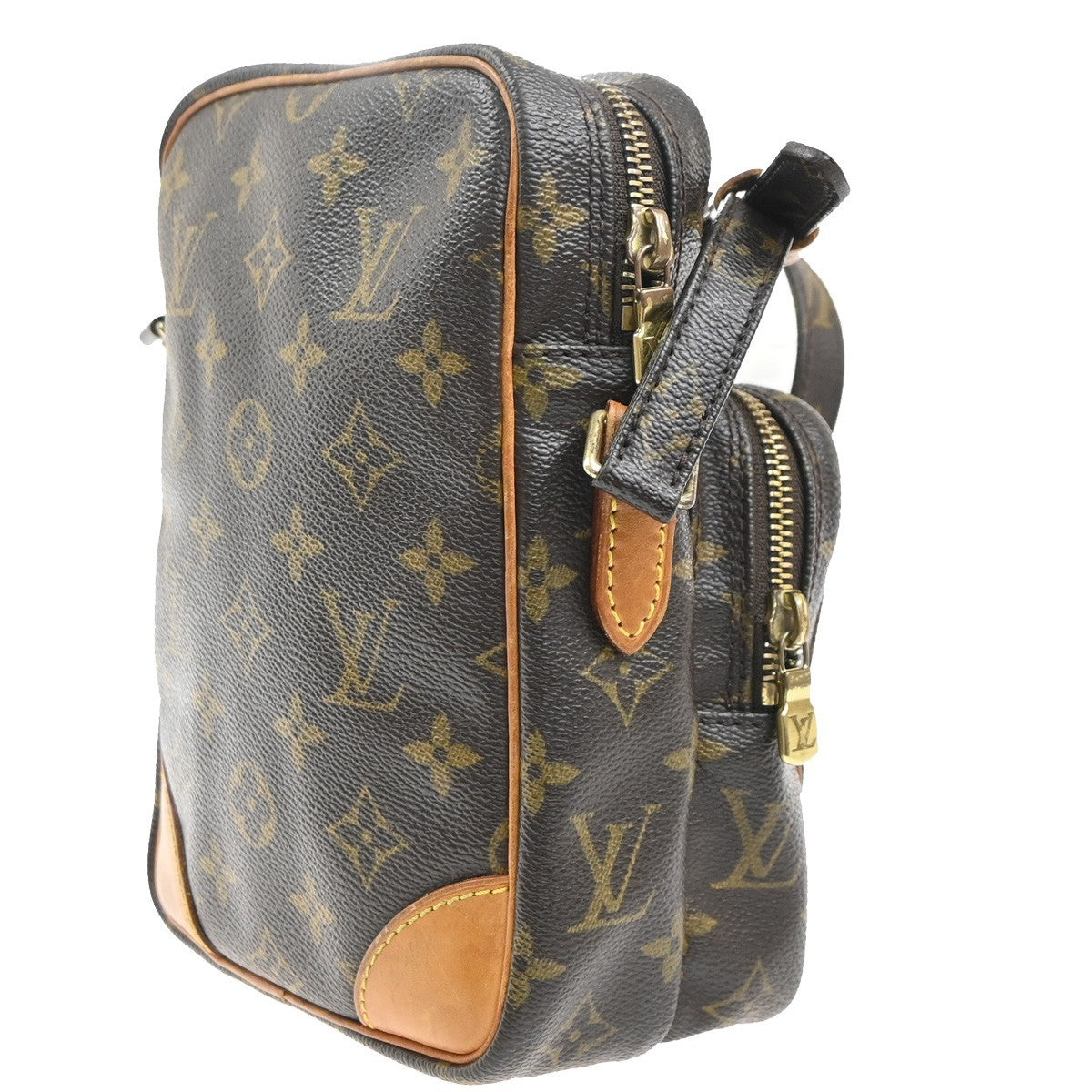 Louis Vuitton Amazone Bag Monogram Canvas Brown Canvas Shoulder Bag Bag (Authentic Pre-Loved)