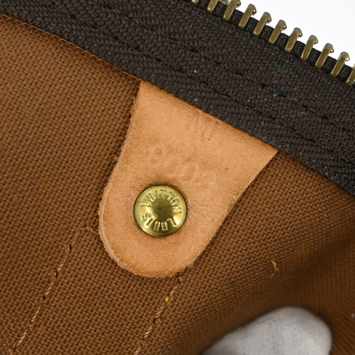 Louis Vuitton Keepall Bag Monogram Canvas Brown Canvas Travel Bag Bag (Authentic Pre-Loved)