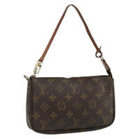 Louis Vuitton Pochette Accessoires Nm Monogram Canvas Brown Canvas Clutche & Pouche Bag (Authentic Pre-Loved)