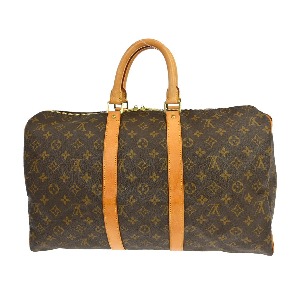 Louis Vuitton Louis Vuitton Keepall Bag Monogram Canvas Brown Canvas Travel Bag Bag (Authentic Pre-Loved)