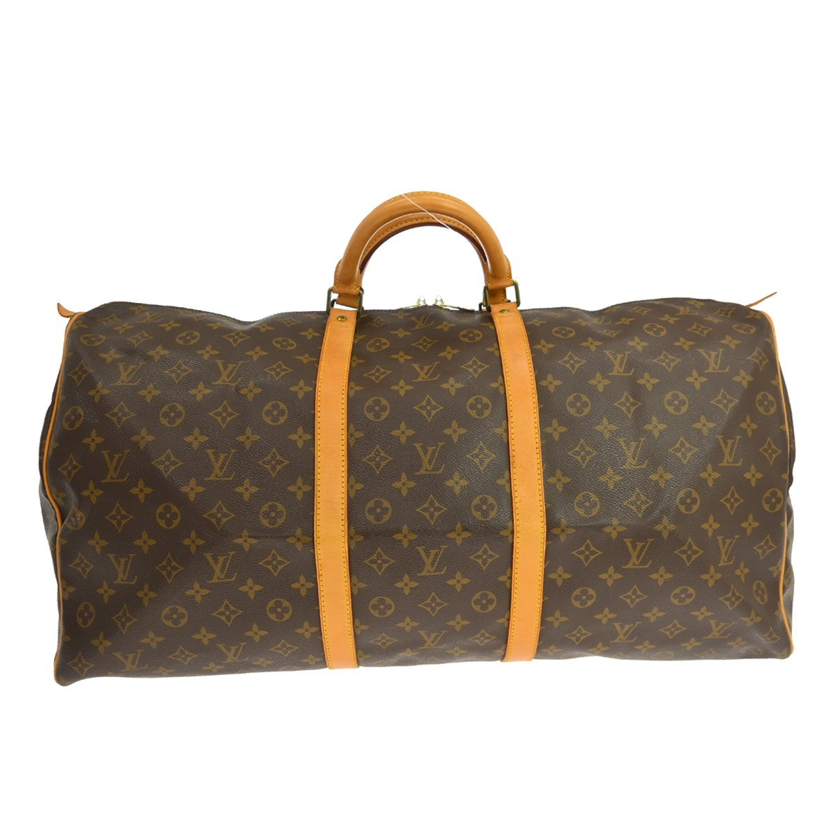 Louis Vuitton Louis Vuitton Keepall Bag Monogram Canvas Brown Canvas Travel Bag Bag (Pre-Loved)