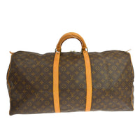 Louis Vuitton Louis Vuitton Keepall Bag Monogram Canvas Brown Canvas Travel Bag Bag (Pre-Loved)
