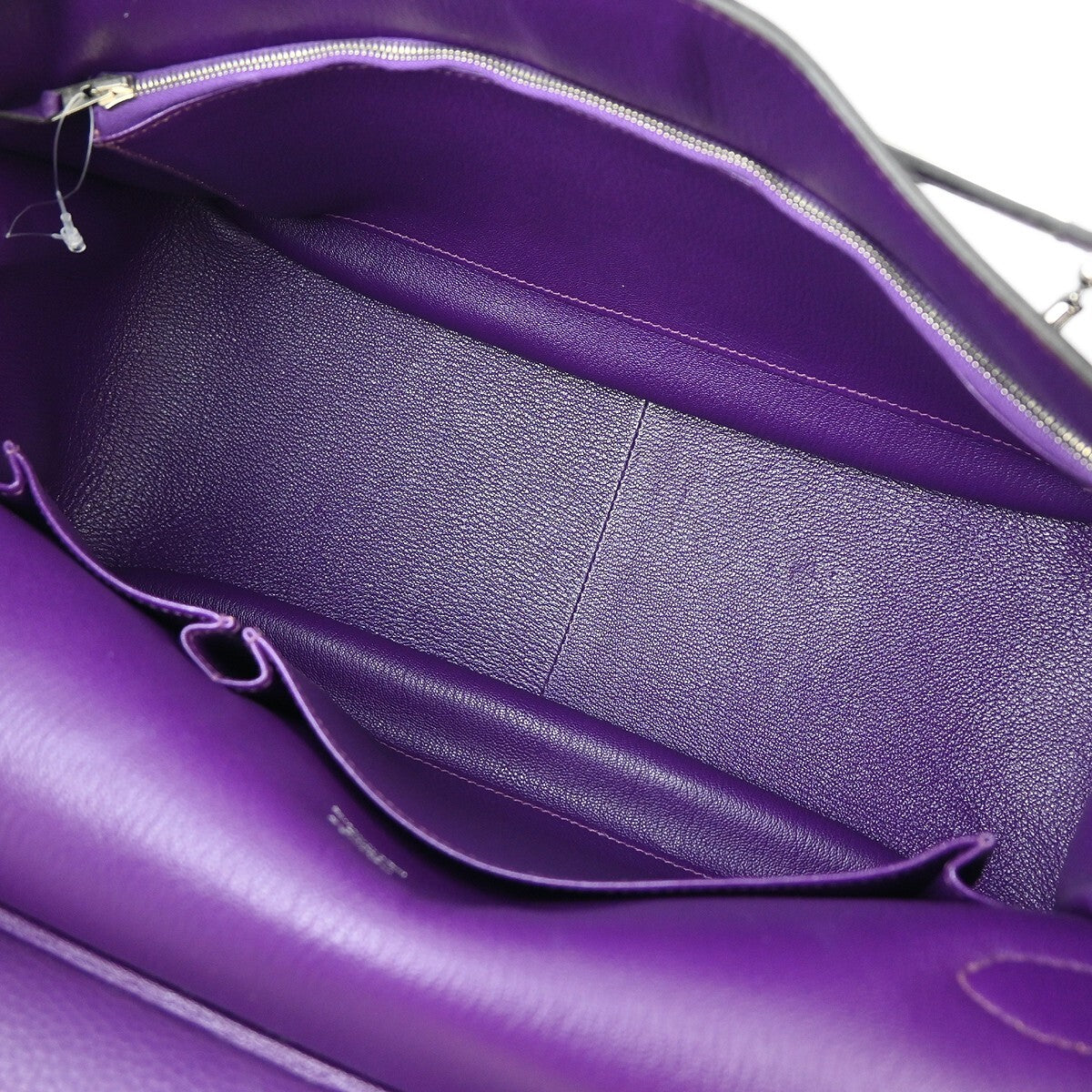 Hermes Jypsiere Bag Clemence Purple Leather Shoulder Bag Bag (Authentic Pre-Loved)