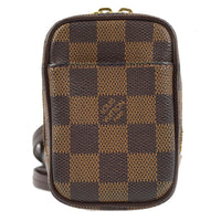 Louis Vuitton Etui Okapi Camera Case Damier Brown Canvas Shoulder Bag Bag (Authentic Pre-Loved)