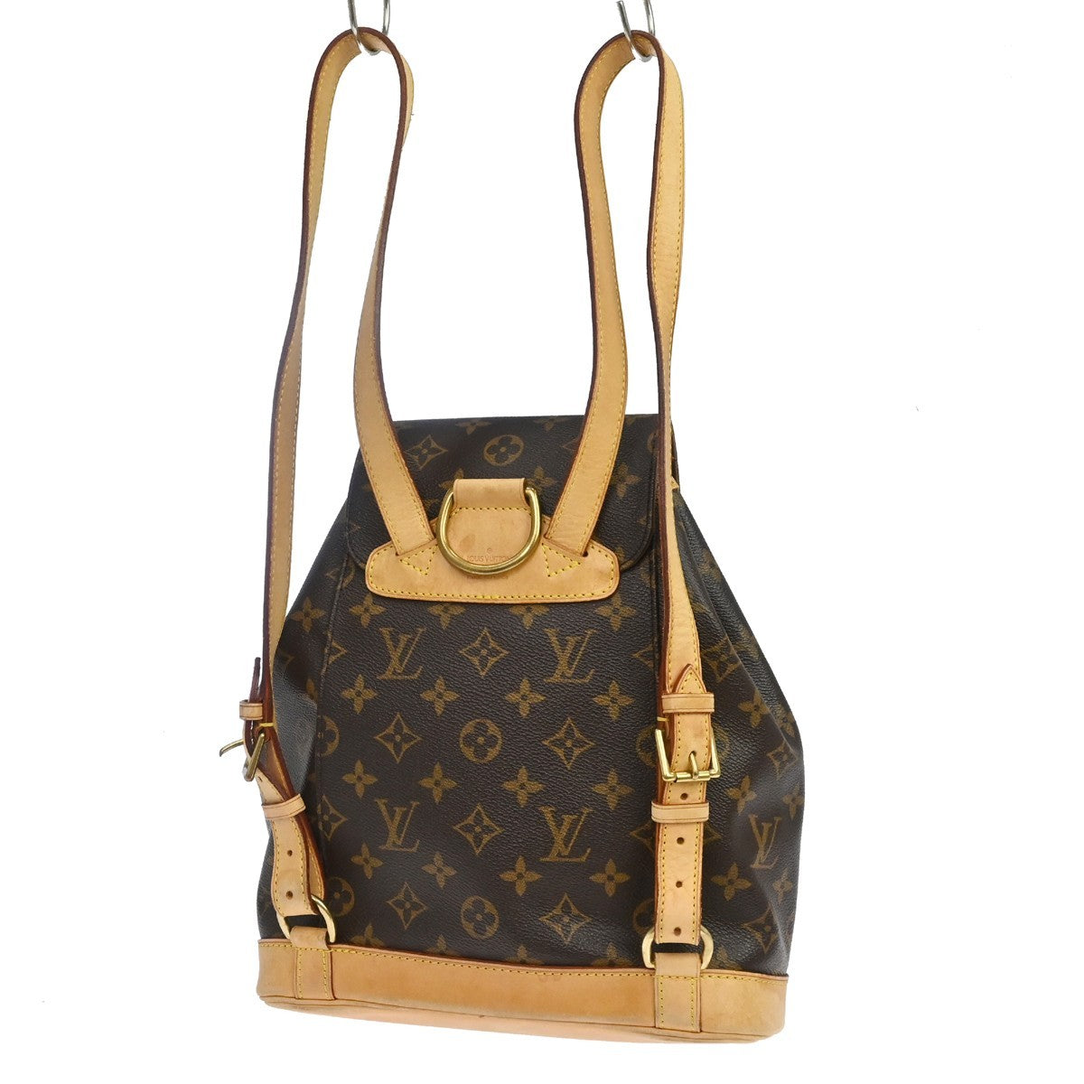 Louis Vuitton Louis Vuitton Vintage Montsouris Backpack Monogram Canvas Brown Canvas Backpack Bag (Pre-Loved)