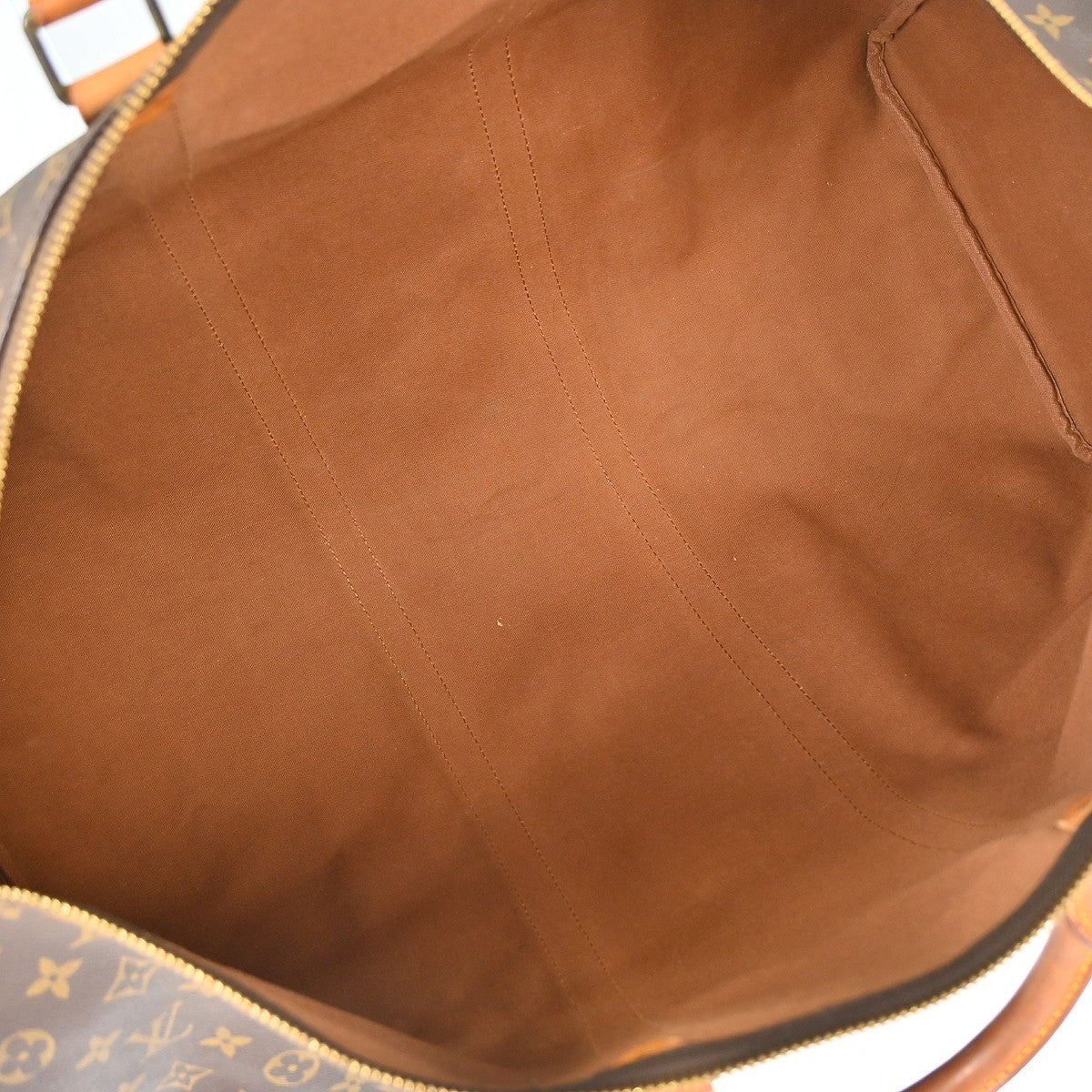 Louis Vuitton Louis Vuitton Keepall Bag Monogram Canvas Brown Canvas Travel Bag Bag (Pre-Loved)