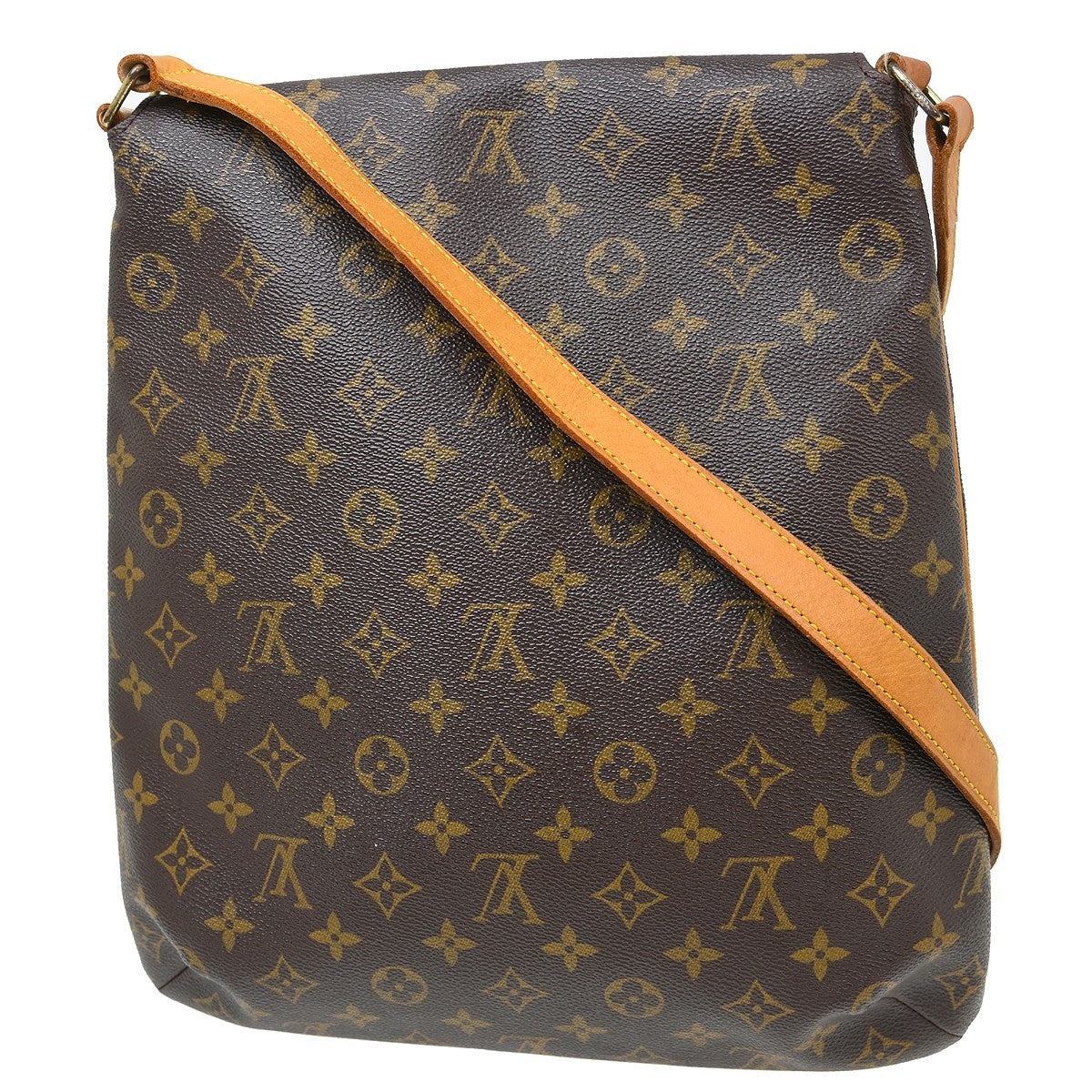 Louis Vuitton Louis Vuitton Musette Salsa Handbag Monogram Canvas Brown Canvas Shoulder Bag Bag (Pre-Loved)