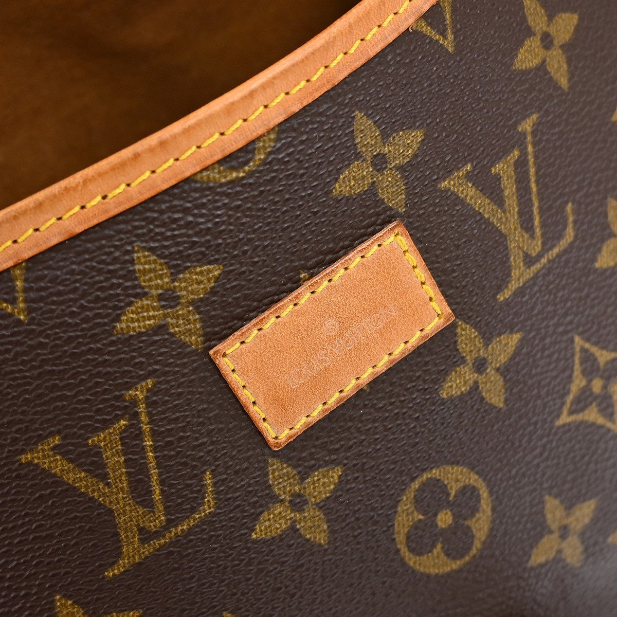 Louis Vuitton Louis Vuitton Saumur Handbag Monogram Canvas Brown Canvas Shoulder Bag Bag (Authentic Pre-Loved)