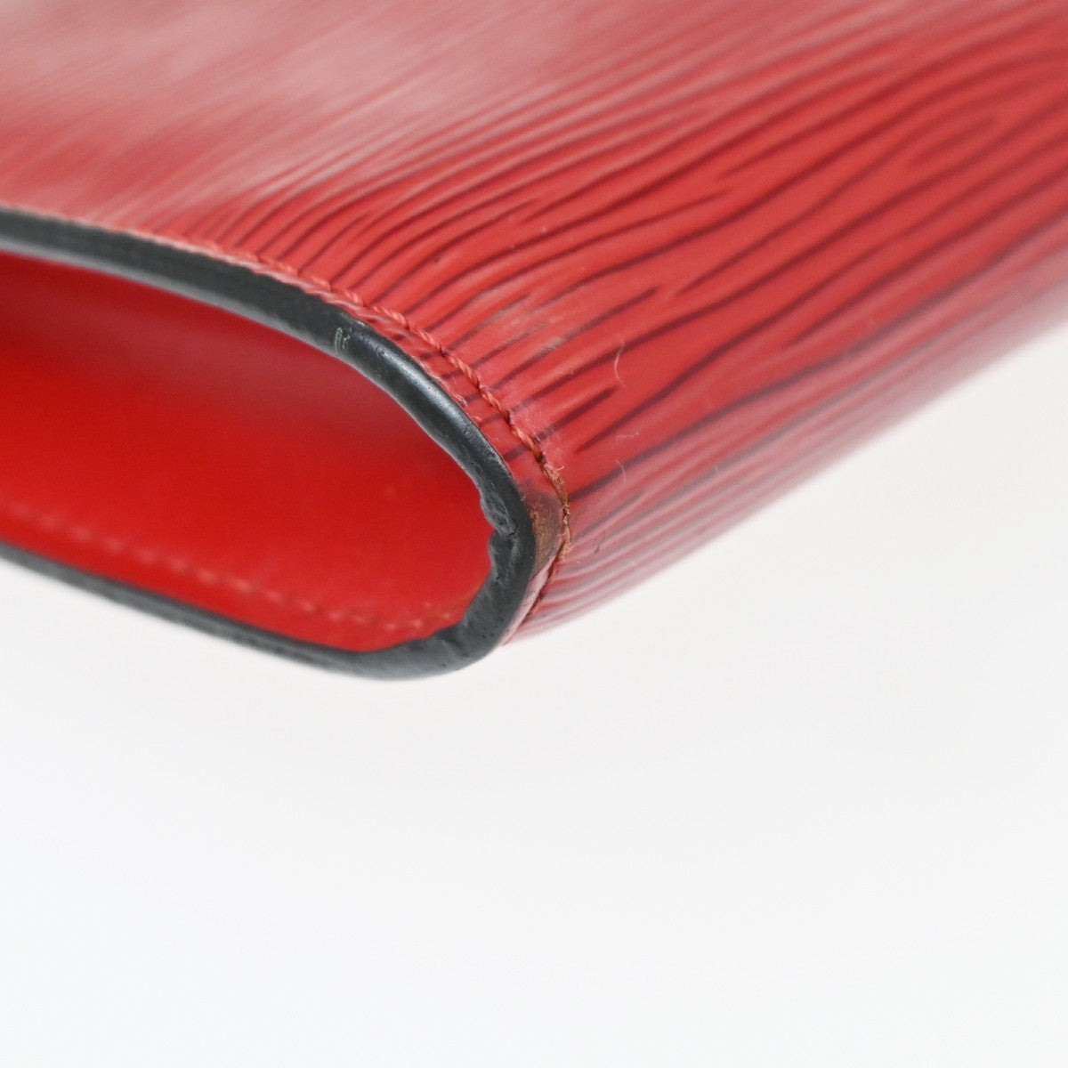 Louis Vuitton Pochette Accessoires Epi Leather Red Leather Clutche & Pouche Bag (Pre-Loved)