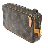 Louis Vuitton Pochette Marly Bandouliere Bag Monogram Canvas Brown Canvas Shoulder Bag Bag (Authentic Pre-Loved)