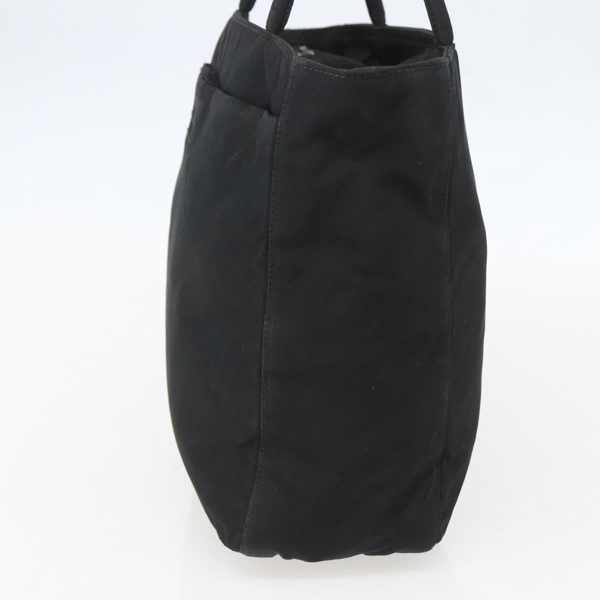 Prada Vintage Tote Tessuto Black Nylon Tote Bag Bag (Authentic Pre