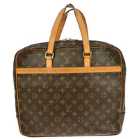 Louis Vuitton Porte-Documents Pegase Bag Monogram Canvas Brown Canvas Briefcase Bag (Authentic Pre-Loved)