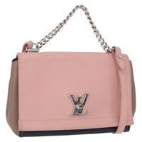 Louis Vuitton Lockme Ii Handbag Leather Pink Leather Shoulder Bag Bag (Authentic Pre-Loved)