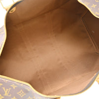 Louis Vuitton Keepall Bag Monogram Canvas Brown Canvas Travel Bag Bag (Pre-Loved)