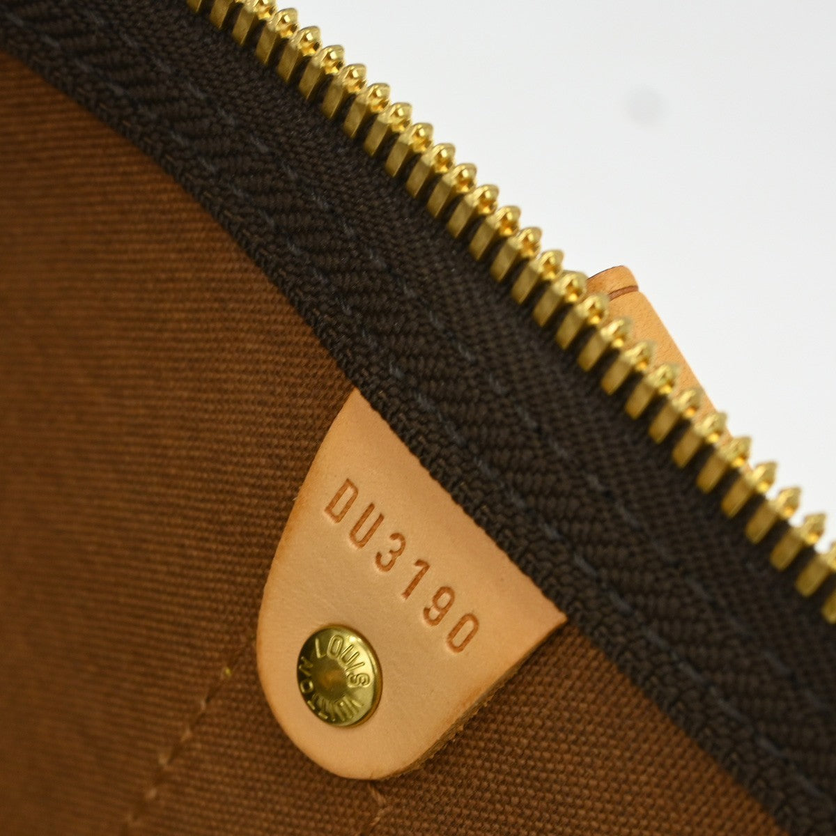 Louis Vuitton Keepall Bag Monogram Canvas Brown Canvas Travel Bag Bag (Authentic Pre-Loved)