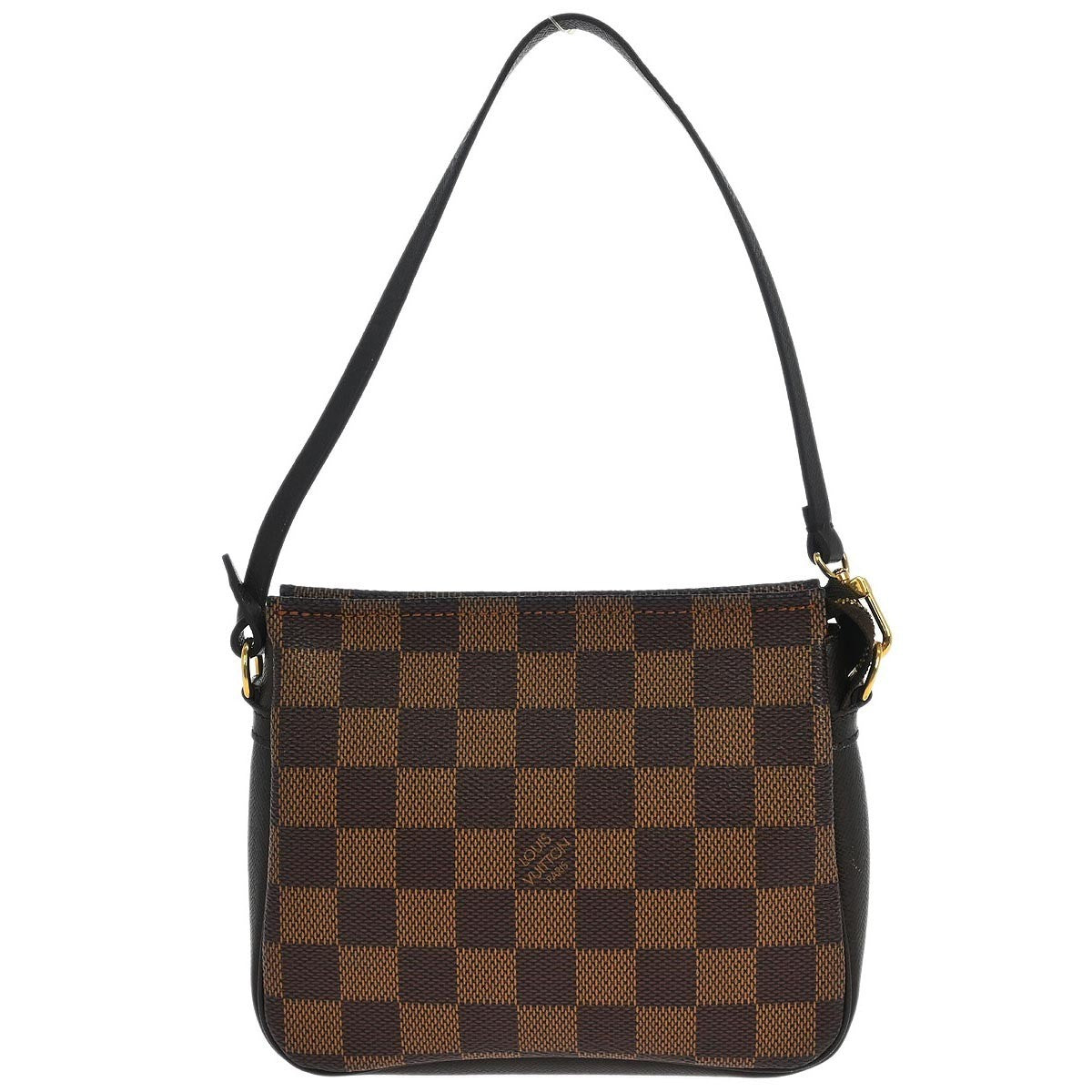 Louis Vuitton Trousse Make Up Bag Damier Canvas Brown Canvas Clutche & Pouche Bag (Authentic Pre-Loved)