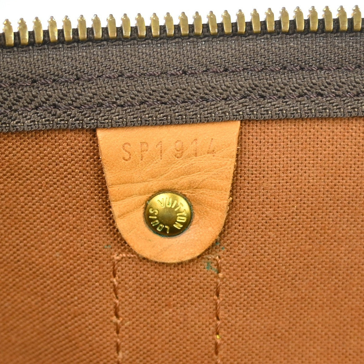 Louis Vuitton Keepall Bag Monogram Canvas Brown Canvas Travel Bag Bag (Authentic Pre-Loved)