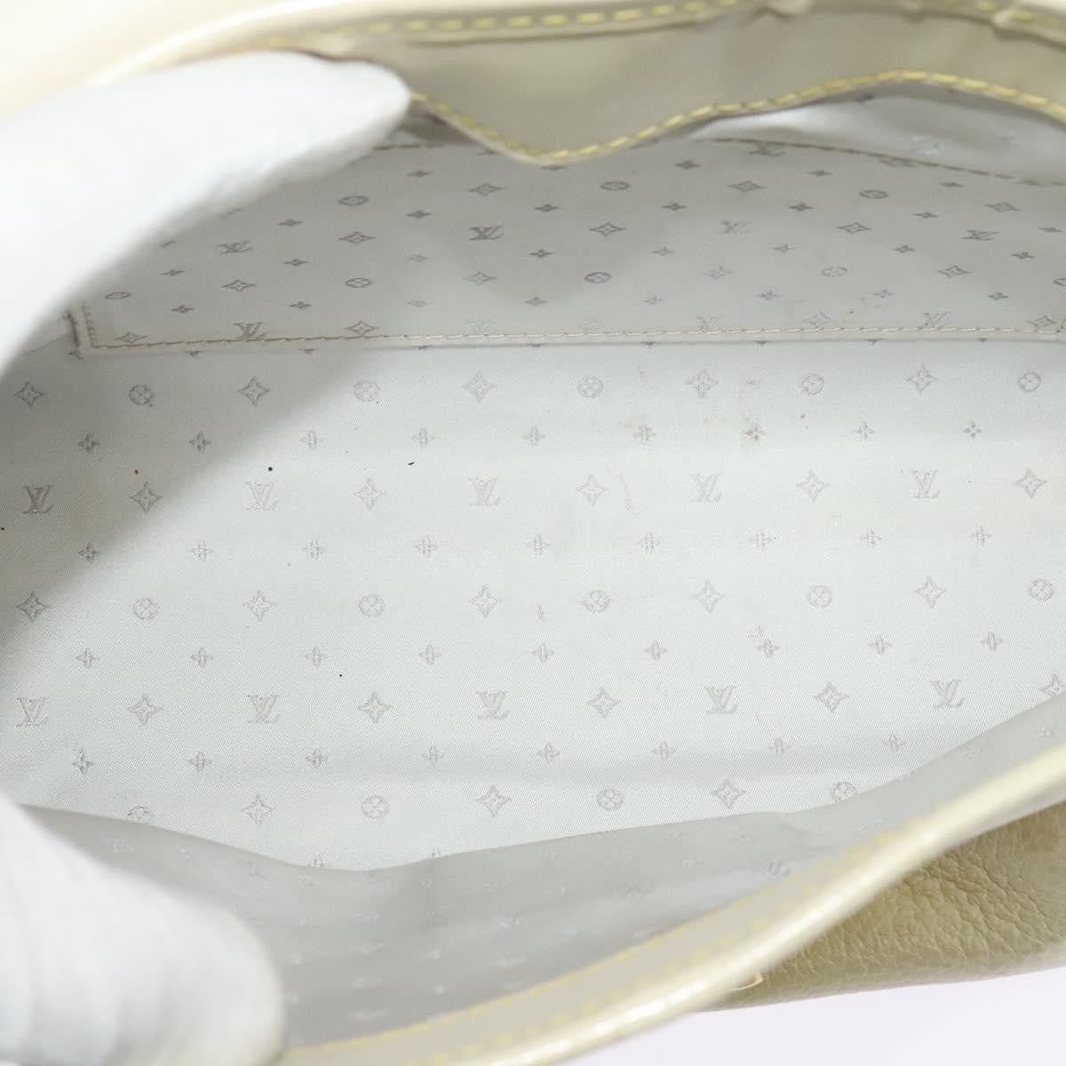 Louis Vuitton Suhali L'essentiel Handbag Leather White Leather Shoulder Bag Bag (Authentic Pre-Loved)