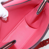 Hermes Opli Bag Novillo Red Leather Shoulder Bag Bag (Authentic Pre-Loved)
