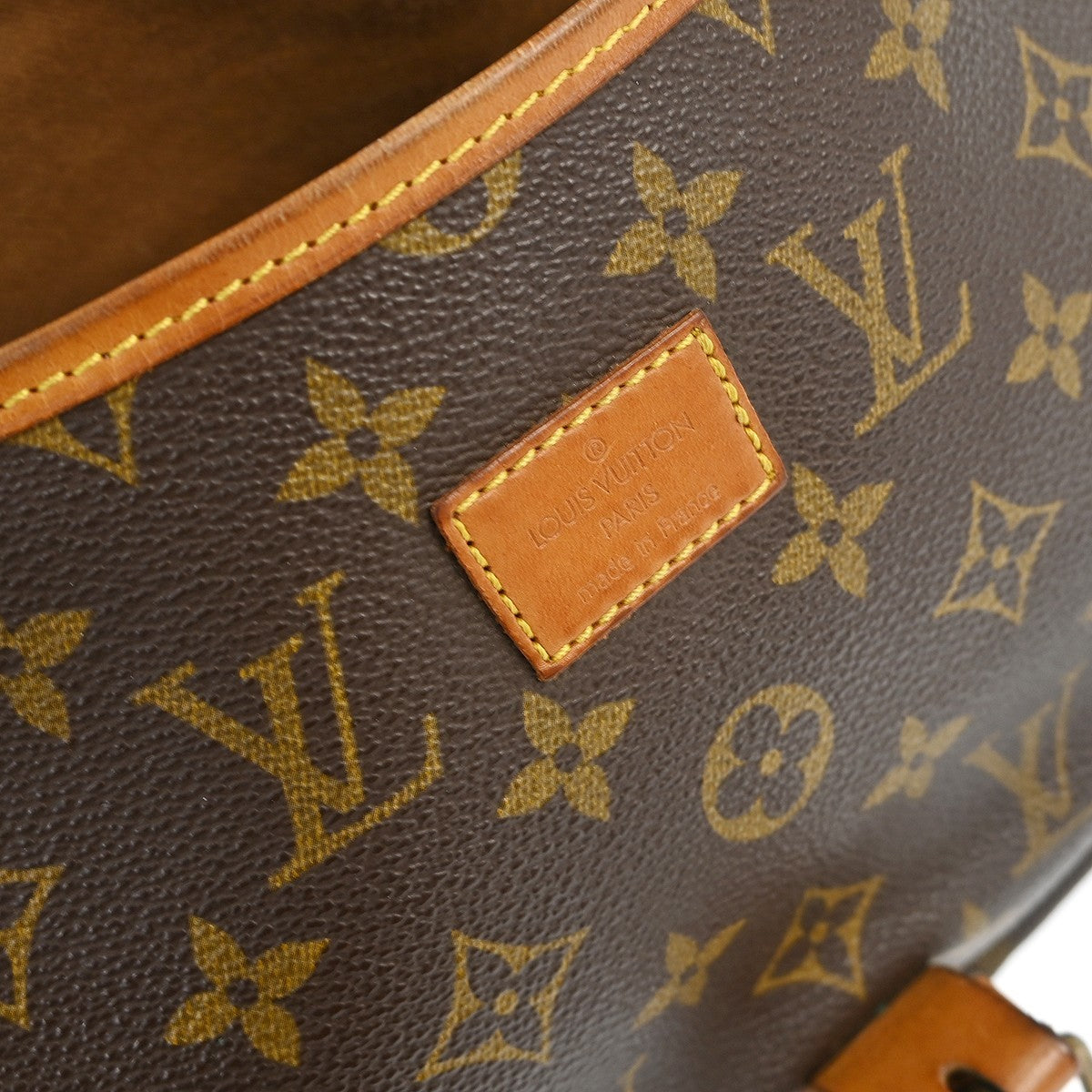 Louis Vuitton Louis Vuitton Saumur Handbag Monogram Canvas Brown Canvas Shoulder Bag Bag (Pre-Loved)