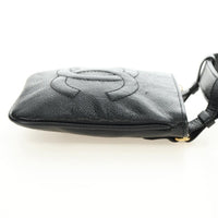 Chanel Chanel Vintage Timeless Belt Bag Caviar Black Leather Clutche & Pouche Bag (Authentic Pre-Loved)