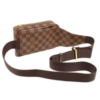 Louis Vuitton Geronimos Waist Bag Damier Brown Canvas Clutche & Pouche Bag (Authentic Pre-Loved)