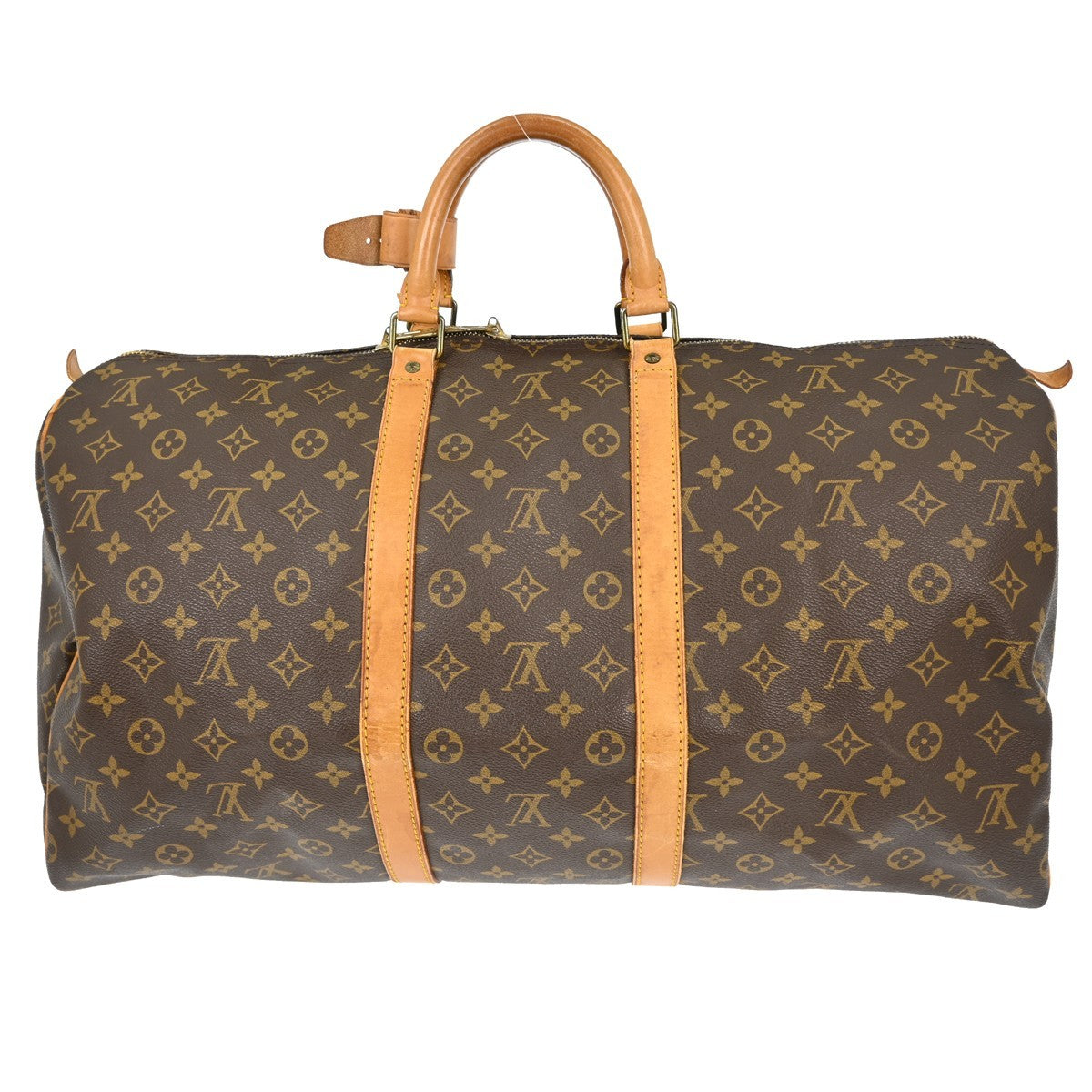 Louis Vuitton Louis Vuitton Keepall Bag Monogram Canvas Brown Canvas Travel Bag Bag (Pre-Loved)