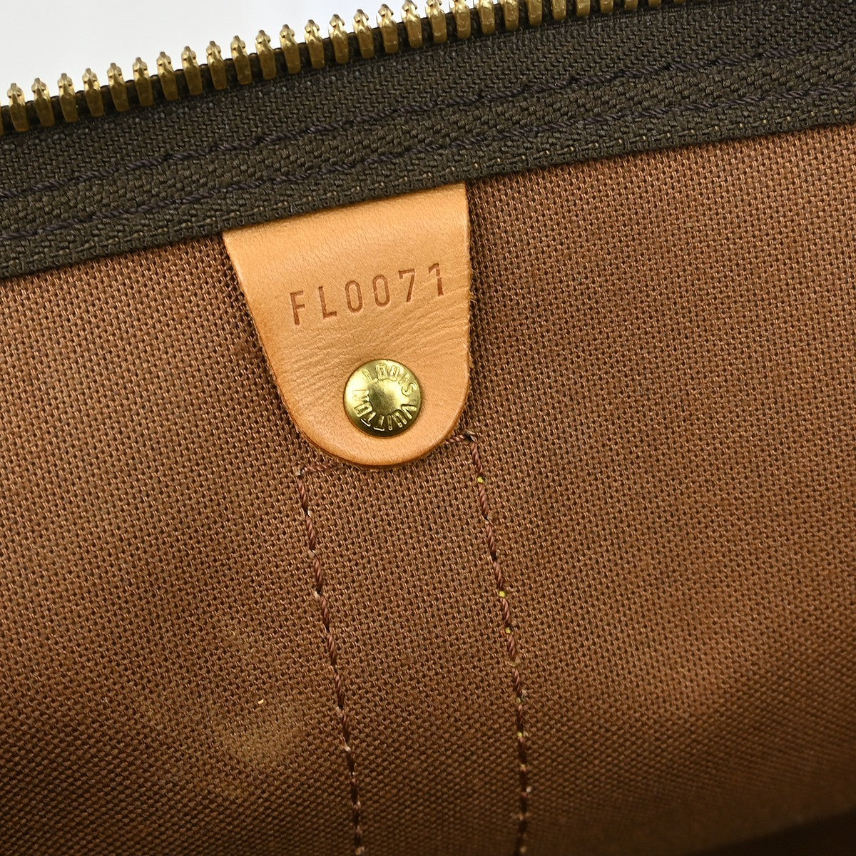 Louis Vuitton Louis Vuitton Keepall Bag Monogram Canvas Brown Canvas Travel Bag Bag (Authentic Pre-Loved)