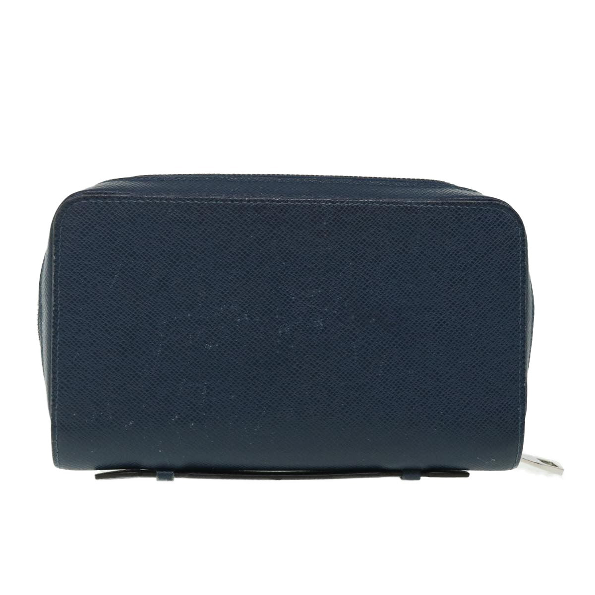Louis Vuitton Zippy Xl Taiga Leather Navy Leather Wallets Accessory (Authentic Pre-Loved)