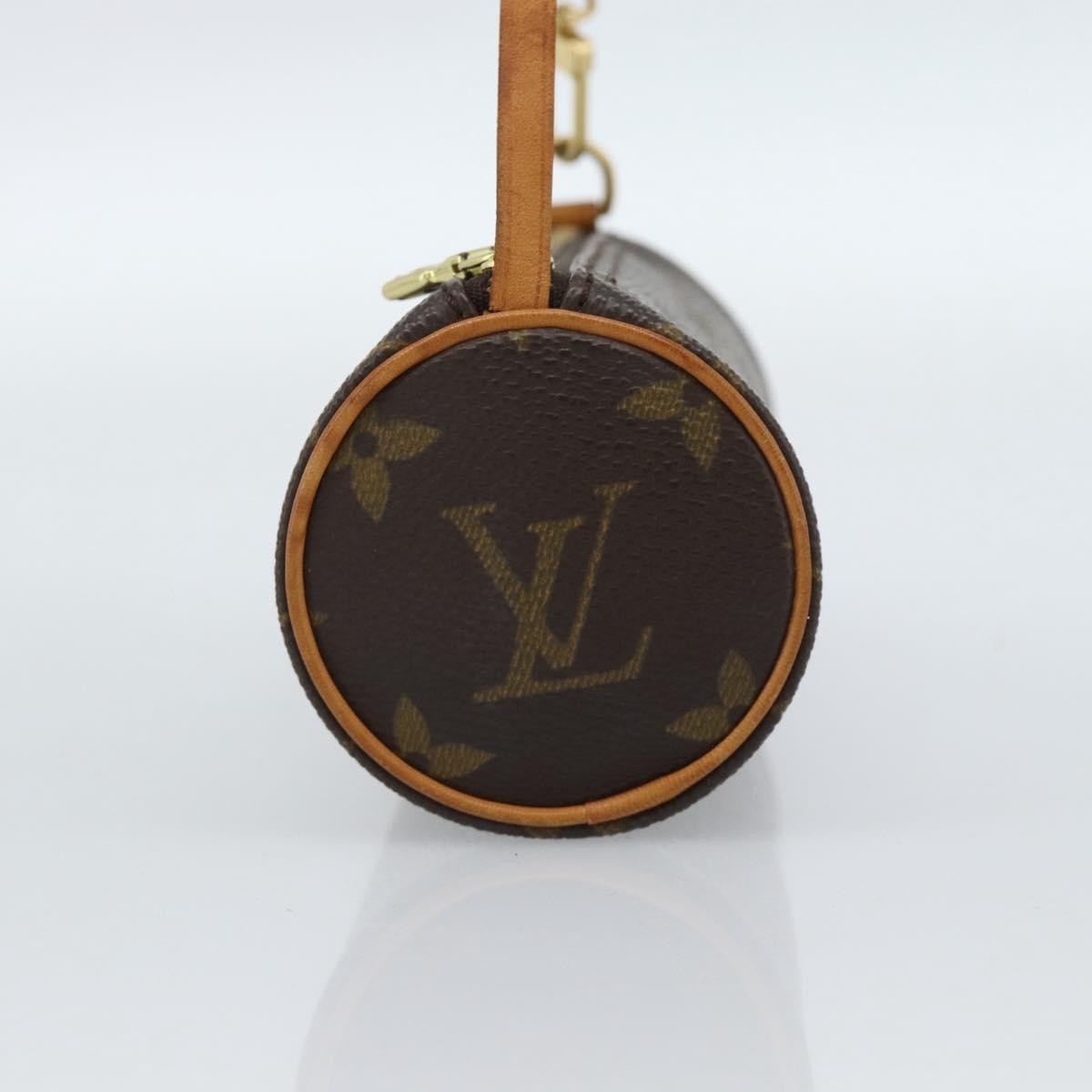 Louis Vuitton Papillon Pochette Monogram Canvas Brown Canvas Clutche & Pouche Bag (Pre-Loved)