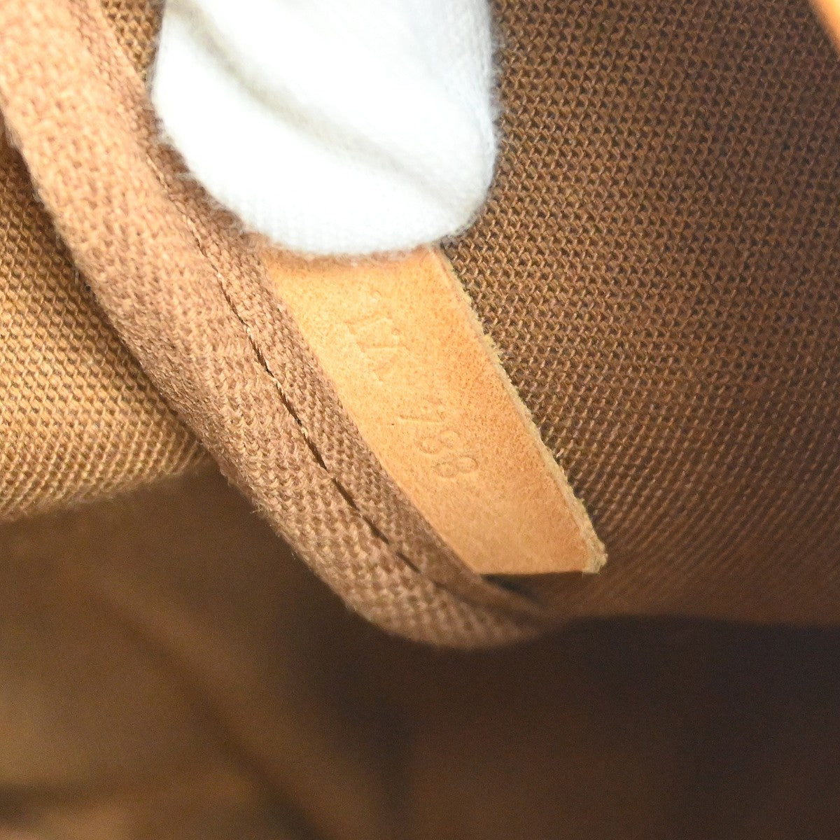 Louis Vuitton Saumur Handbag Monogram Canvas Brown Canvas Shoulder Bag Bag (Authentic Pre-Loved)
