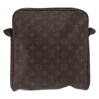 Louis Vuitton Trotteur Beaubourg Handbag Monogram Canvas Brown Canvas Shoulder Bag Bag (Authentic Pre-Loved)