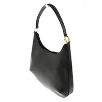 Salvatore Ferragamo Salvatore Ferragamo Gancini Shoulder Bag Leather Brown Leather Shoulder Bag Bag (Authentic Pre-Loved)
