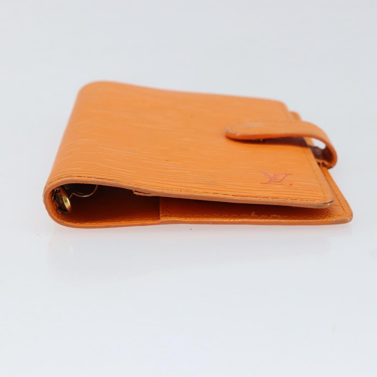 Louis Vuitton Agenda Cover Epi Leather Orange Leather Wallets Accessory (Authentic Pre-Loved)