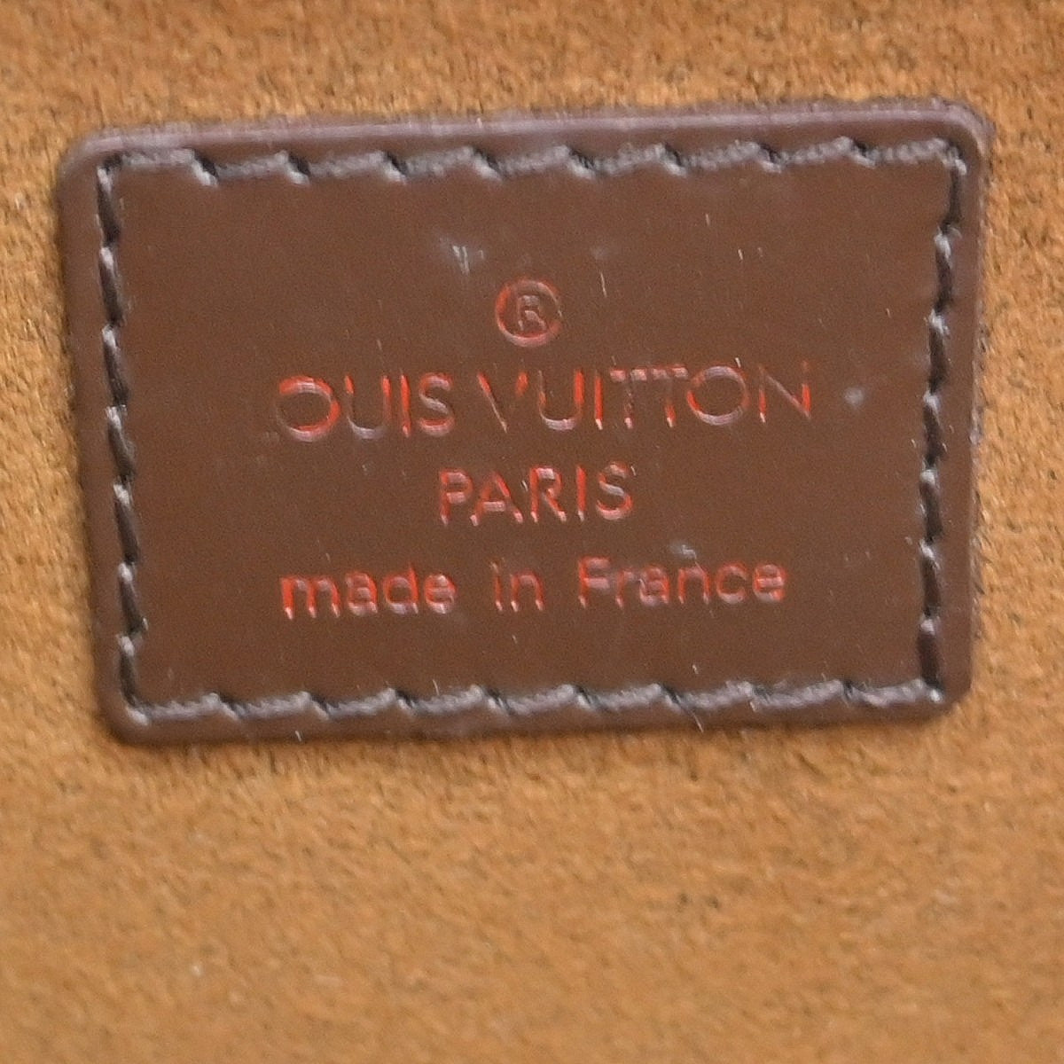 Louis Vuitton Pochette Saint Louis Damier Brown Canvas Clutche & Pouche Bag (Authentic Pre-Loved)