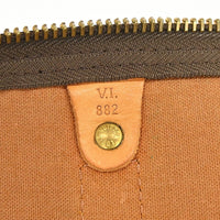 Louis Vuitton Louis Vuitton Keepall Bag Monogram Canvas Brown Canvas Travel Bag Bag (Pre-Loved)