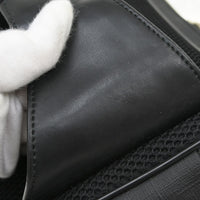 Gucci Gucci Zip Top Messenger Bag Gg Coated Canvas Black Canvas Backpack Bag (Pre-Loved)