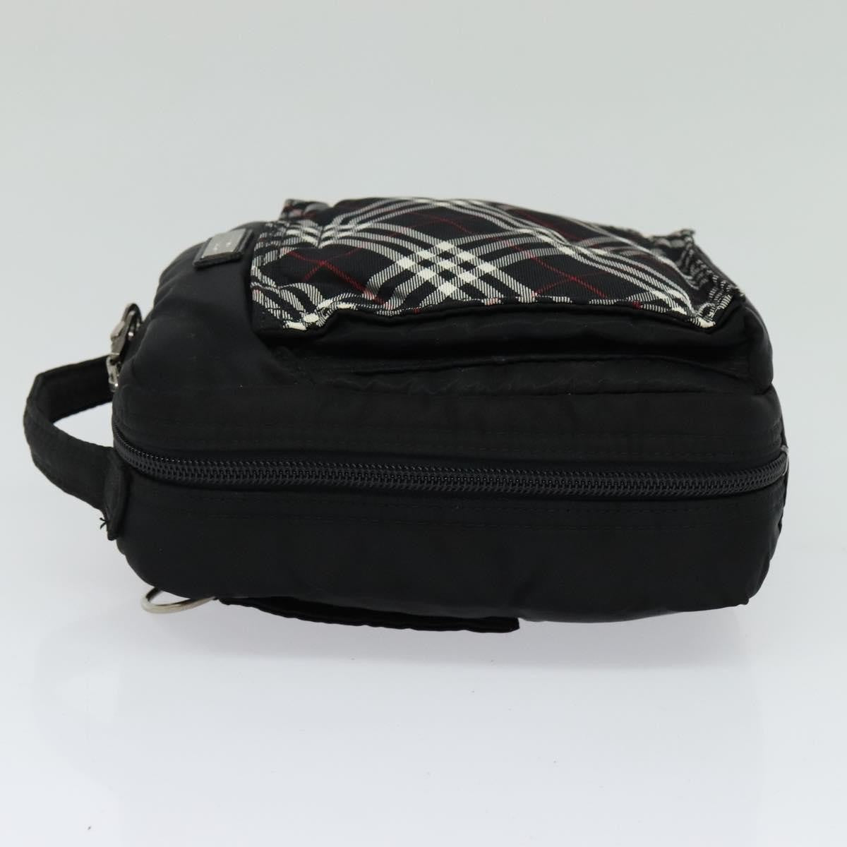 Burberry Burberry Nova Check Black Label Nylon Black Nylon Shoulder Bag Bag (Pre-Loved)