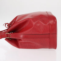 Louis Vuitton Petit Noe Nm Handbag Epi Leather Red Leather Shoulder Bag Bag (Pre-Loved)