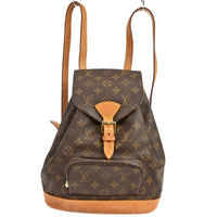 Louis Vuitton Louis Vuitton Vintage Montsouris Backpack Monogram Canvas Brown Canvas Backpack Bag (Authentic Pre-Loved)