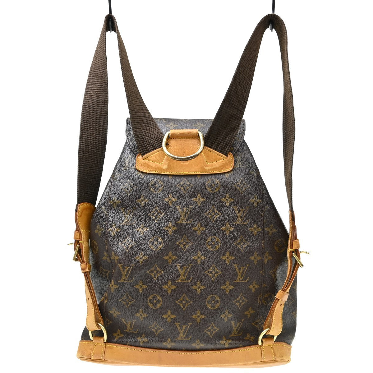 Louis Vuitton Louis Vuitton Vintage Montsouris Backpack Monogram Canvas Brown Canvas Backpack Bag (Authentic Pre-Loved)